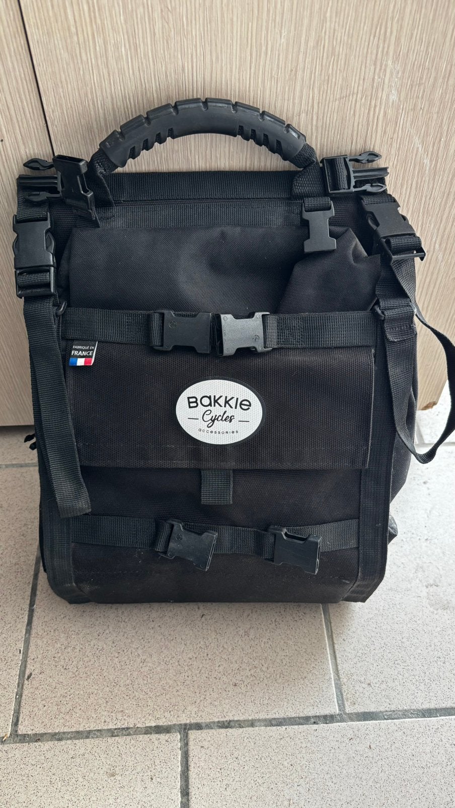Sacoche velo Bakkie, Vélos & Vélomoteurs, Enlèvement, Utilisé