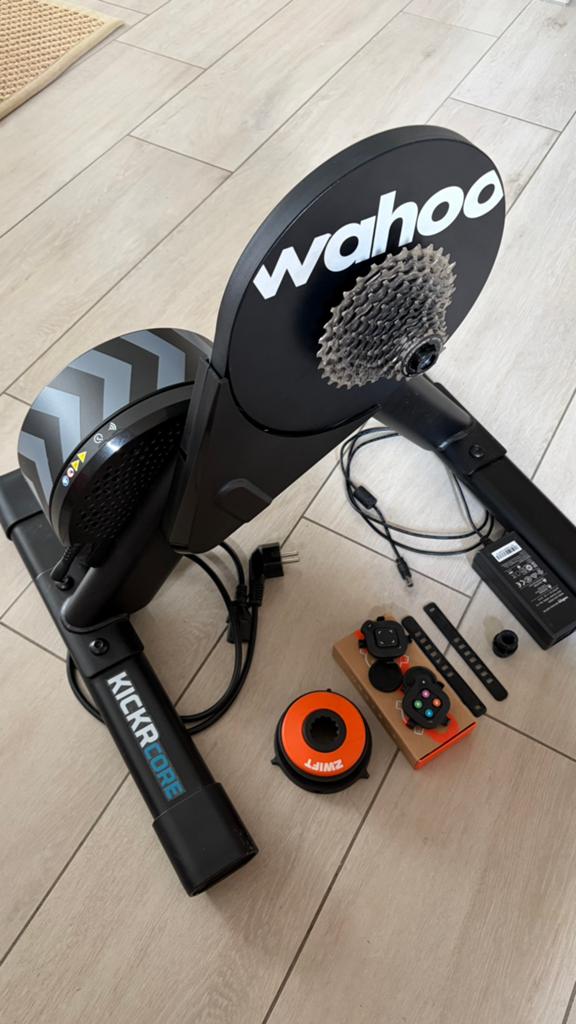 Wahoo Kickr Core 2, Sport en Fitness, Wielrennen, Ophalen, Zo goed als nieuw