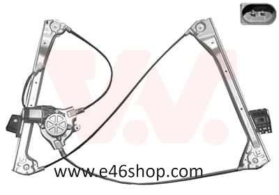 Raammechaniek links met motor BMW E46 Coupe Cabrio nieuw, -, -, Nieuw, Ophalen of Verzenden