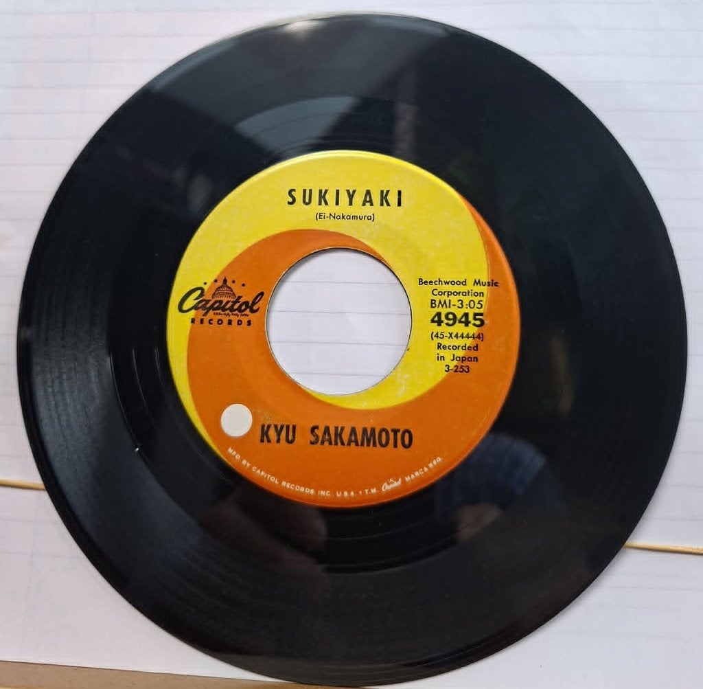 Popcorn Groove / Kyu Sakamoto - Sukiyaki, Enlèvement ou Envoi, Pop, 7 inch, Utilisé