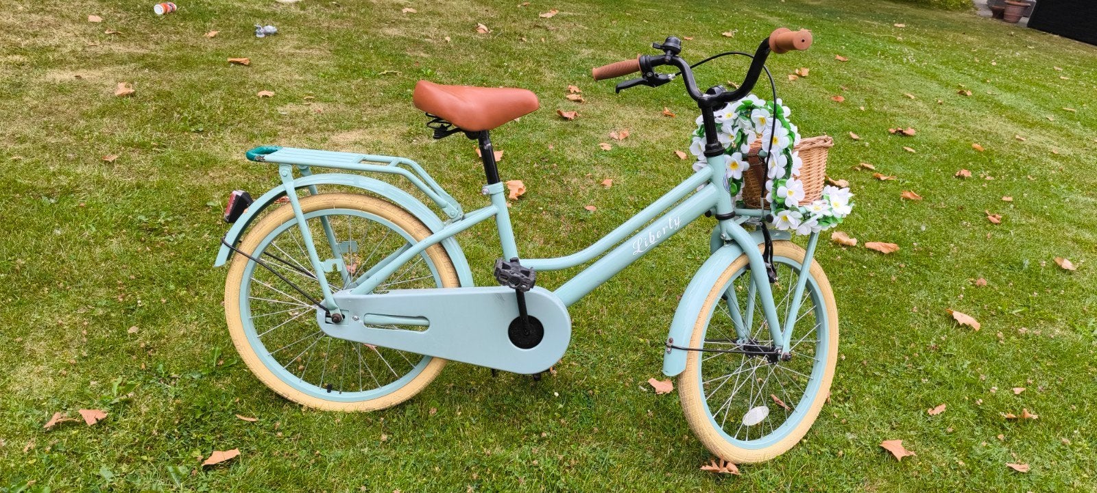 kinderfiets 20 " meisje, Vélos & Vélomoteurs, Vélos | Filles, Frein à rétropédalage, Liberty, Comme neuf, Frein à main