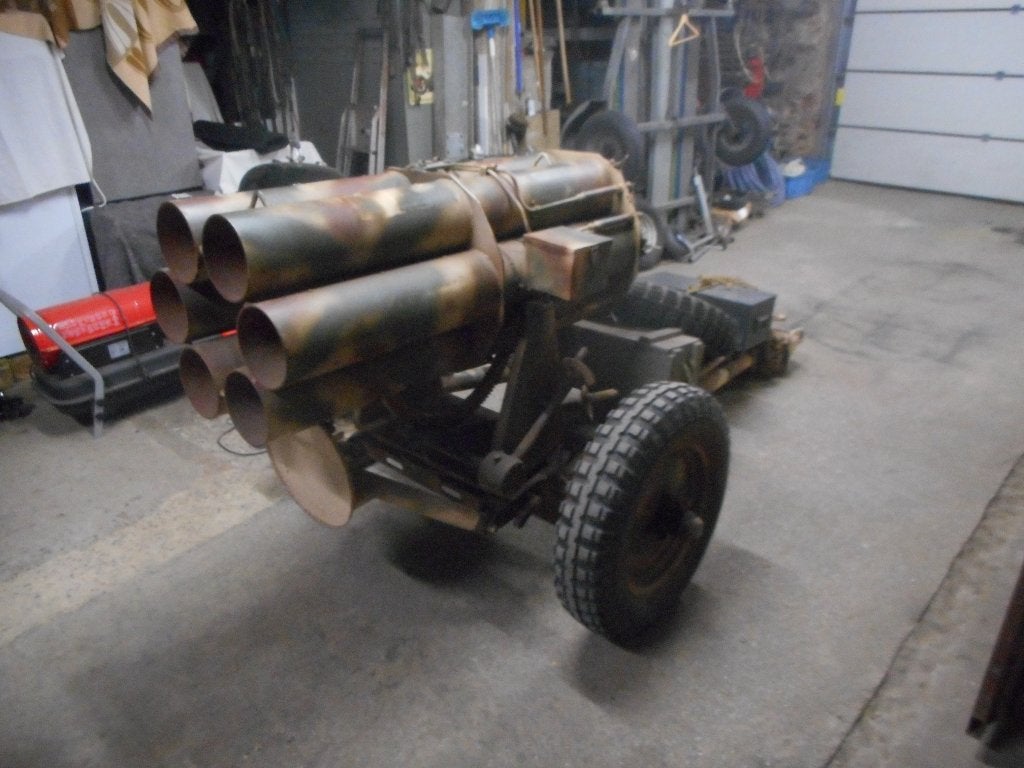 NEBELWERFER "Moaning Minnie" Réplique, Collections, Objets militaires | Seconde Guerre mondiale, Enlèvement, Armée de terre