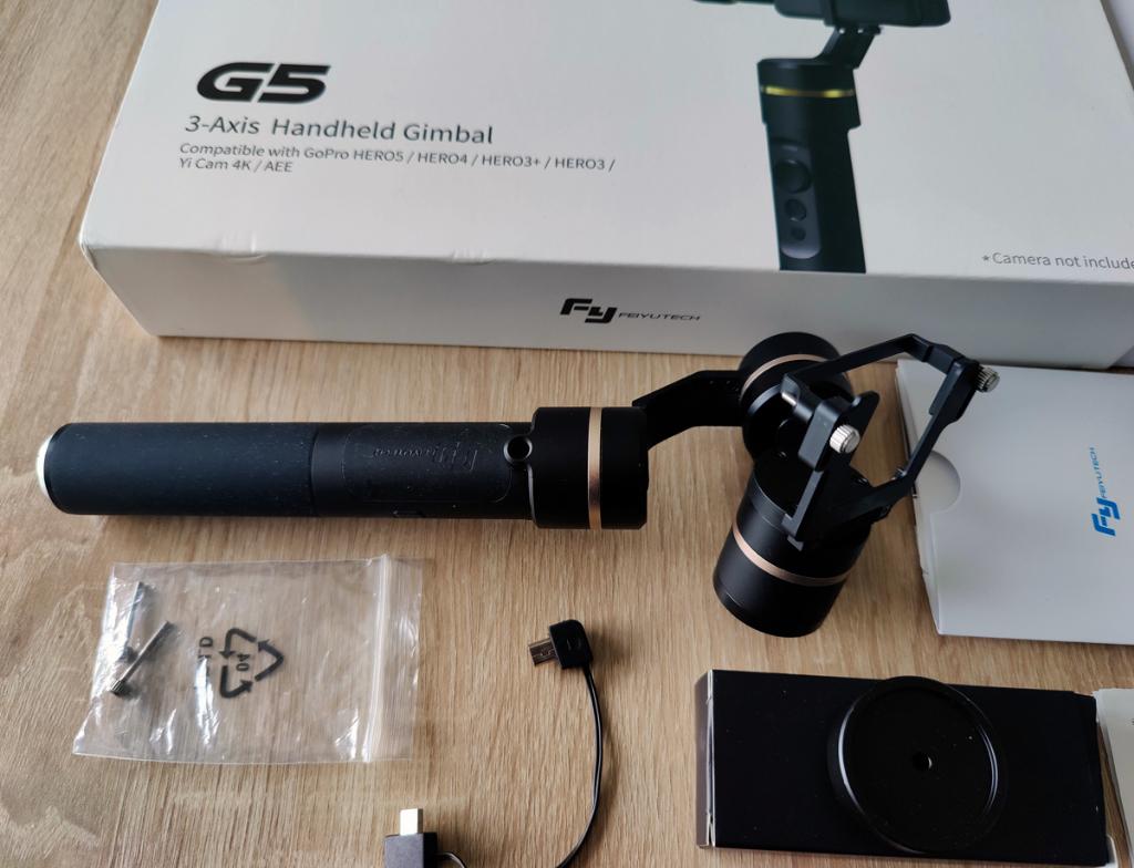Feiyu Tech G5 Waterproof Gimbal voor GoPro Hero 4/5/6, Enlèvement, GoPro