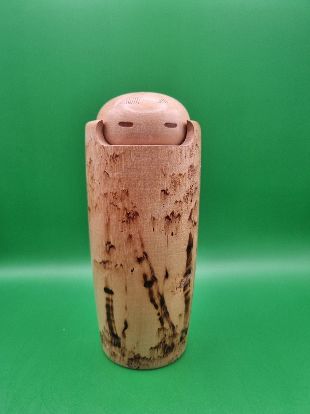 Kokeshi vintage « Komorebi » de Miyajima Muhitsu (1929-), Enlèvement ou Envoi, Japon, Bois, 17 cm