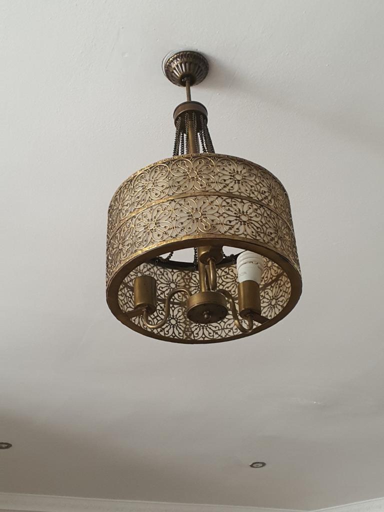 Hanglamp oosterse stijl, Ophalen, Metaal