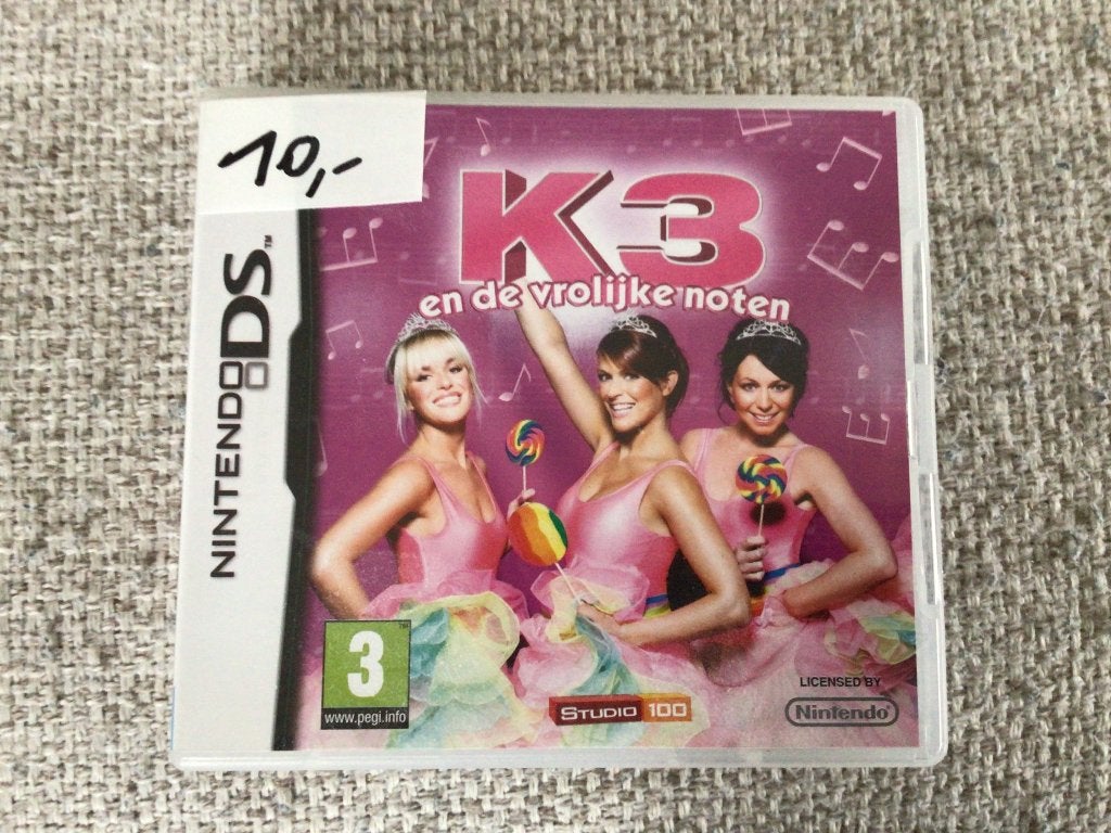 K3 en de vrolijke noten NintendoDs, Consoles de jeu & Jeux vidéo, Jeux | Nintendo DS, Enlèvement, Comme neuf