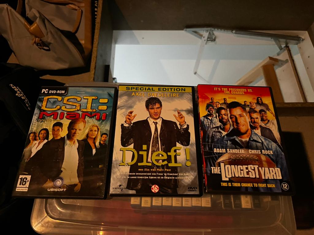 Dvd films, Ophalen, Zo goed als nieuw