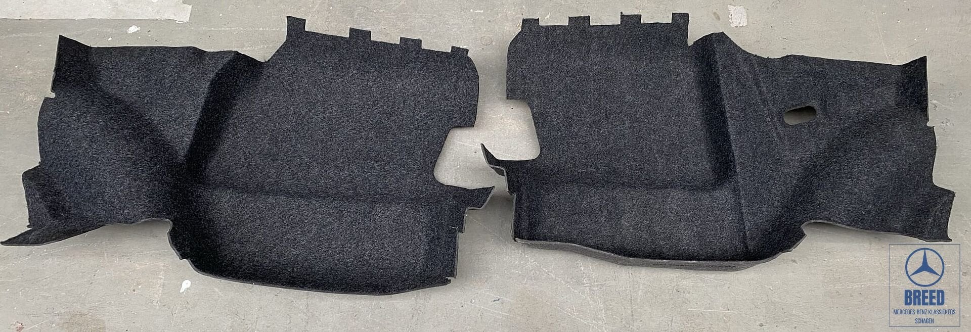 NOS set zijbekleding kofferbak L+R voor Mercedes-Benz W126, Neuf, -, Enlèvement, -