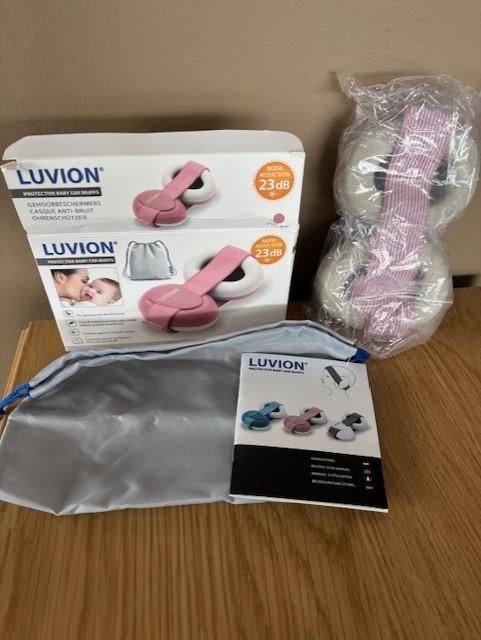 Baby Gehoorbeschermer LUVION - tot 3 jaar - Pink, Kinderen en Baby's, Ophalen, Nieuw
