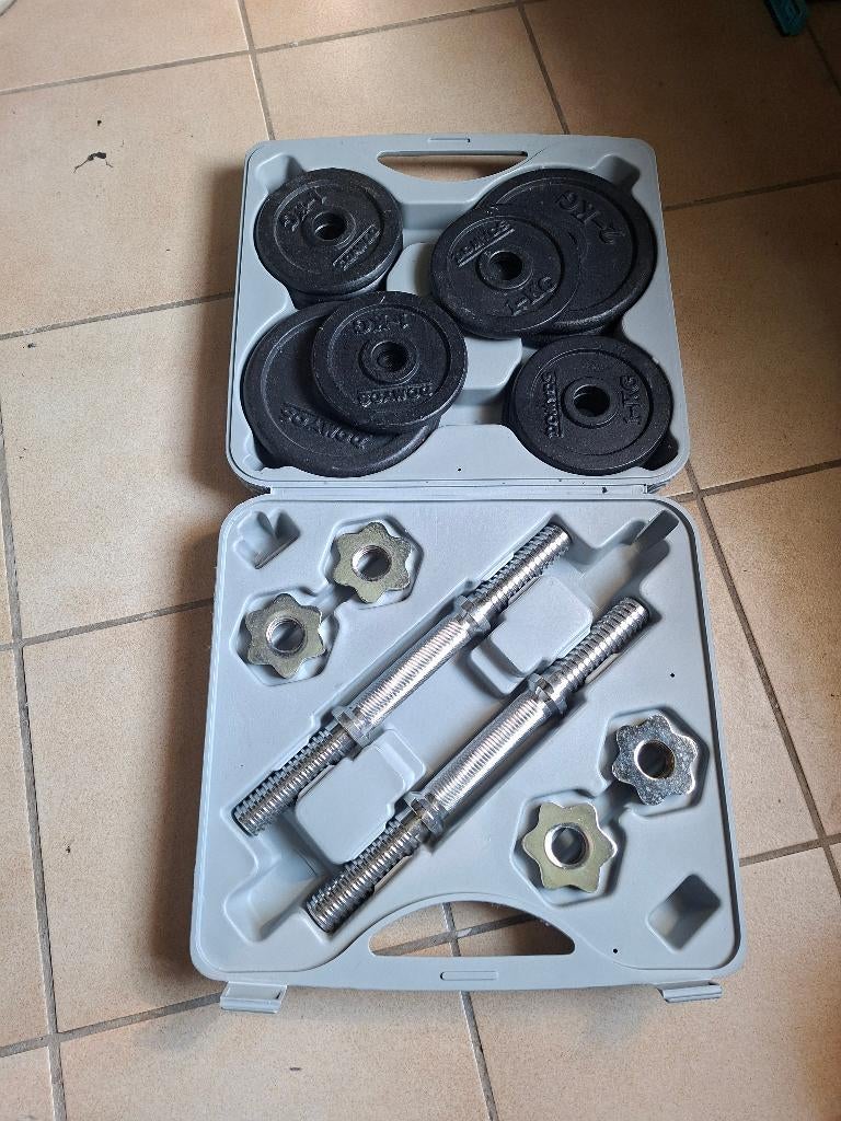 accessoires de musculation, Enlèvement, Comme neuf, Set d’haltères