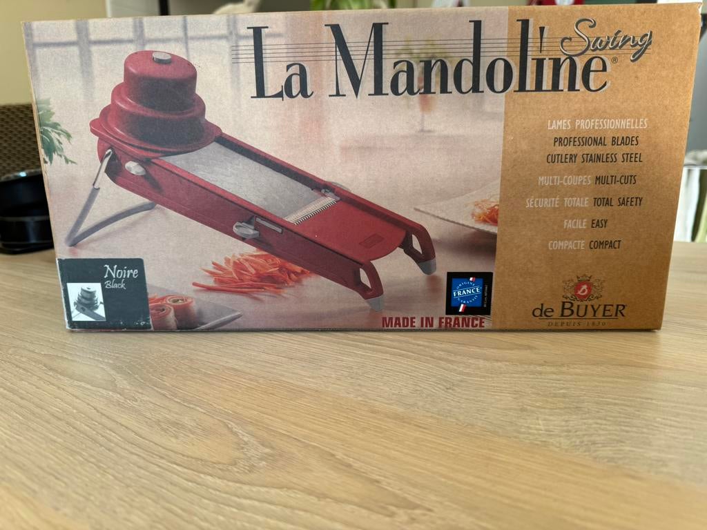 De Buyer Mandoline, Huis en Inrichting, Keuken | Keukenbenodigdheden, Ophalen of Verzenden, Zo goed als nieuw