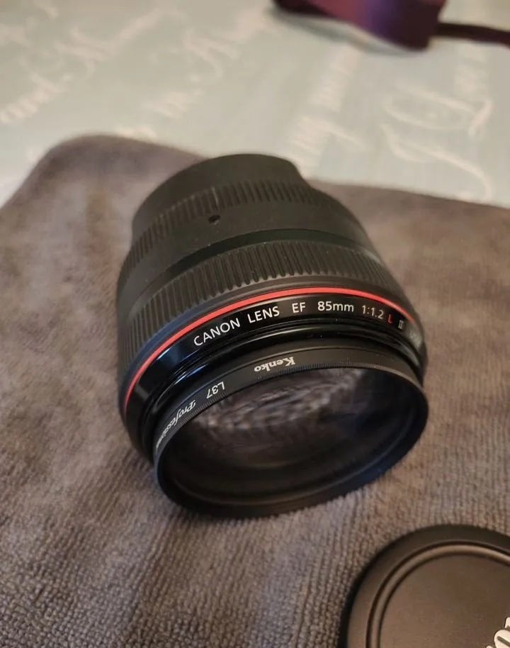 Canon 85mm 1.2L II USM, Audio, Tv en Foto, Canon, Ophalen of Verzenden, Zo goed als nieuw, Standaardlens
