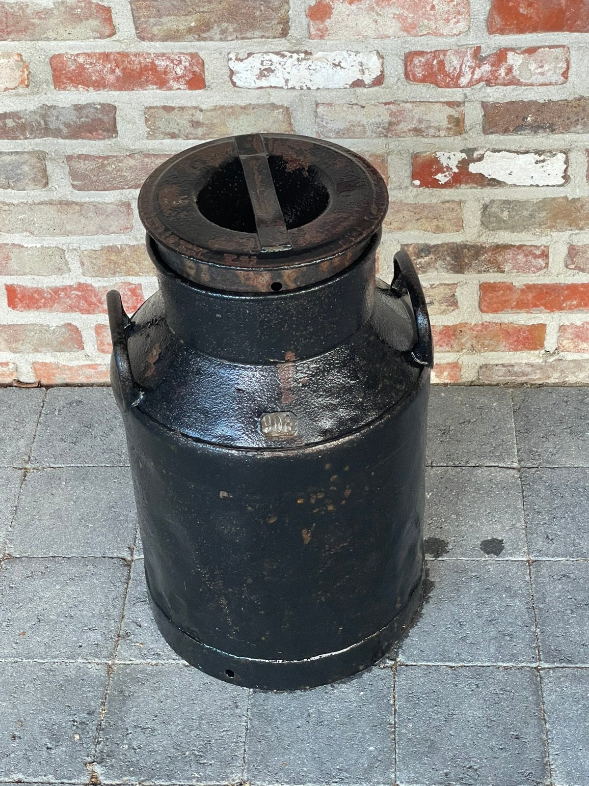 Melkkan, Ophalen, Gebruikt