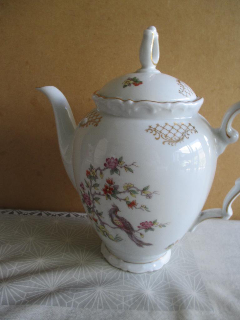 koffiepot kahla paradijsvogel, Antiek en Kunst, Ophalen of Verzenden