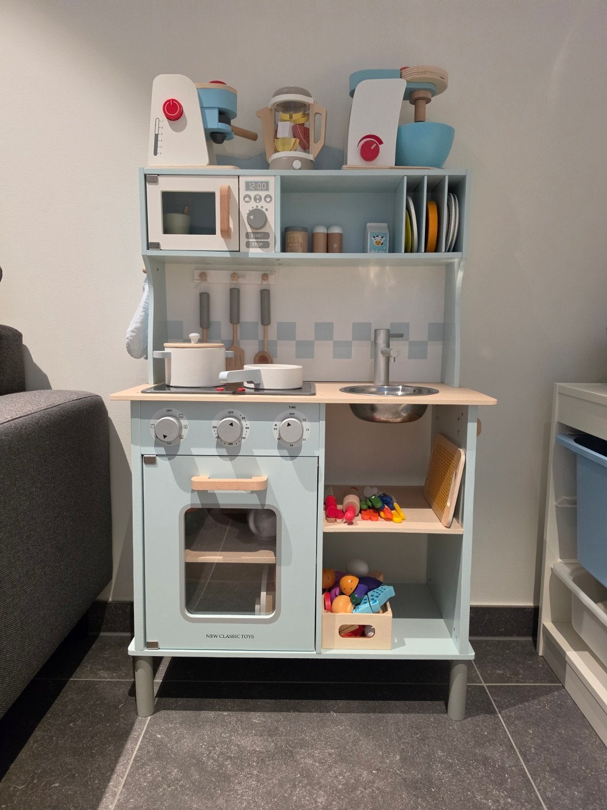 Speelkeukentje New Classic Toys, Ophalen, Hout, Speelkeuken