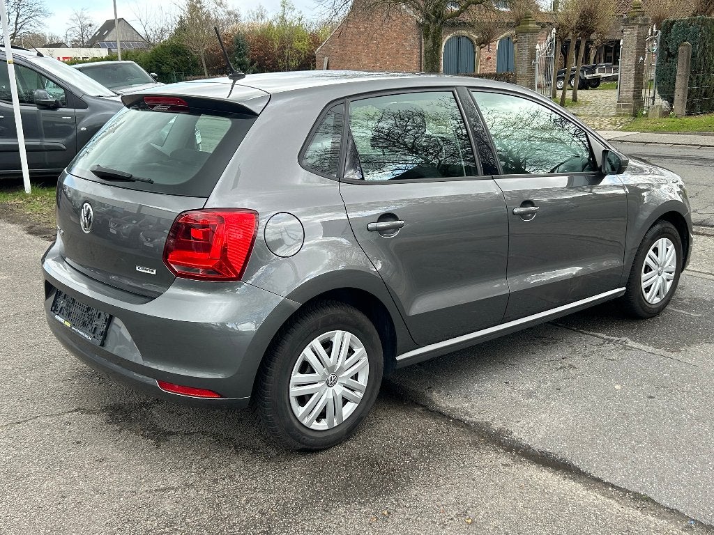 VW Polo 1.0i, 2015, 127.230km, Airco, Keuring, 12m Garantie, Autos, Argent ou Gris, Achat, Euro 6, Entreprise