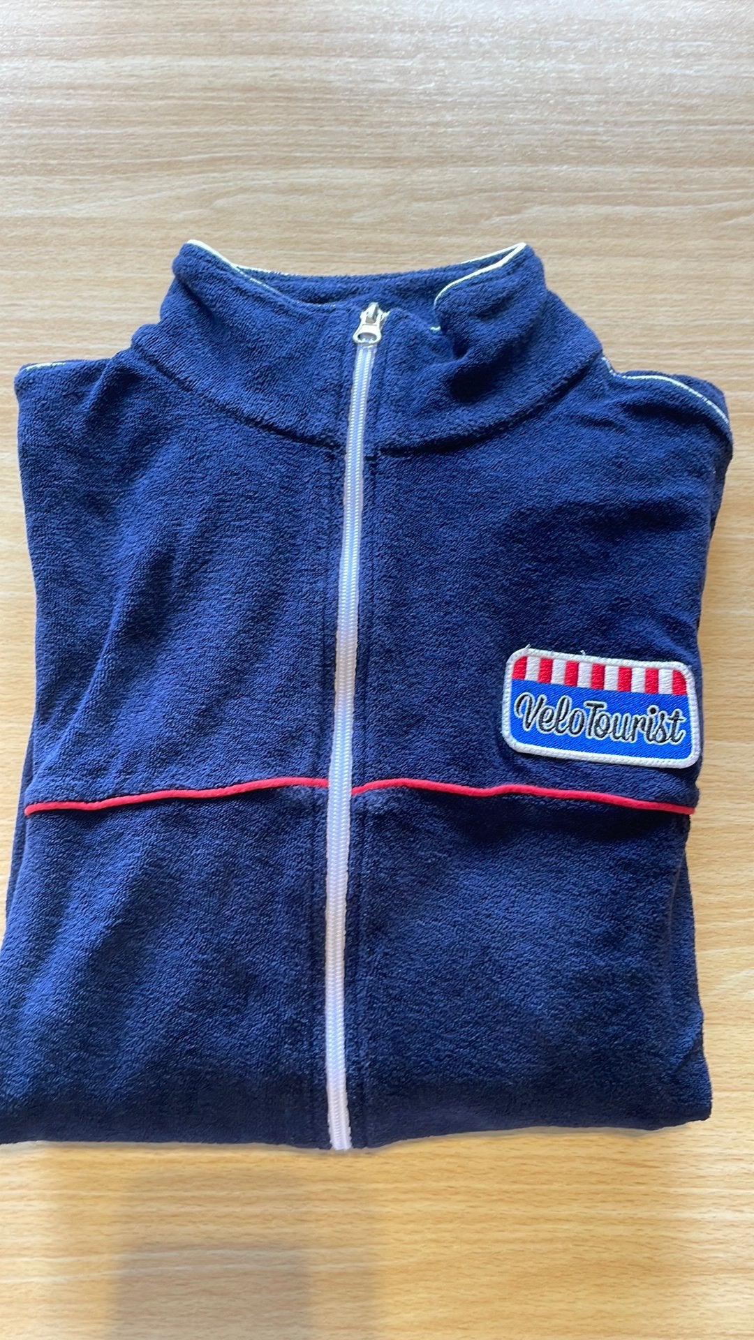 Gilet donkerblauw sportief stof éponge Antwrp maat S