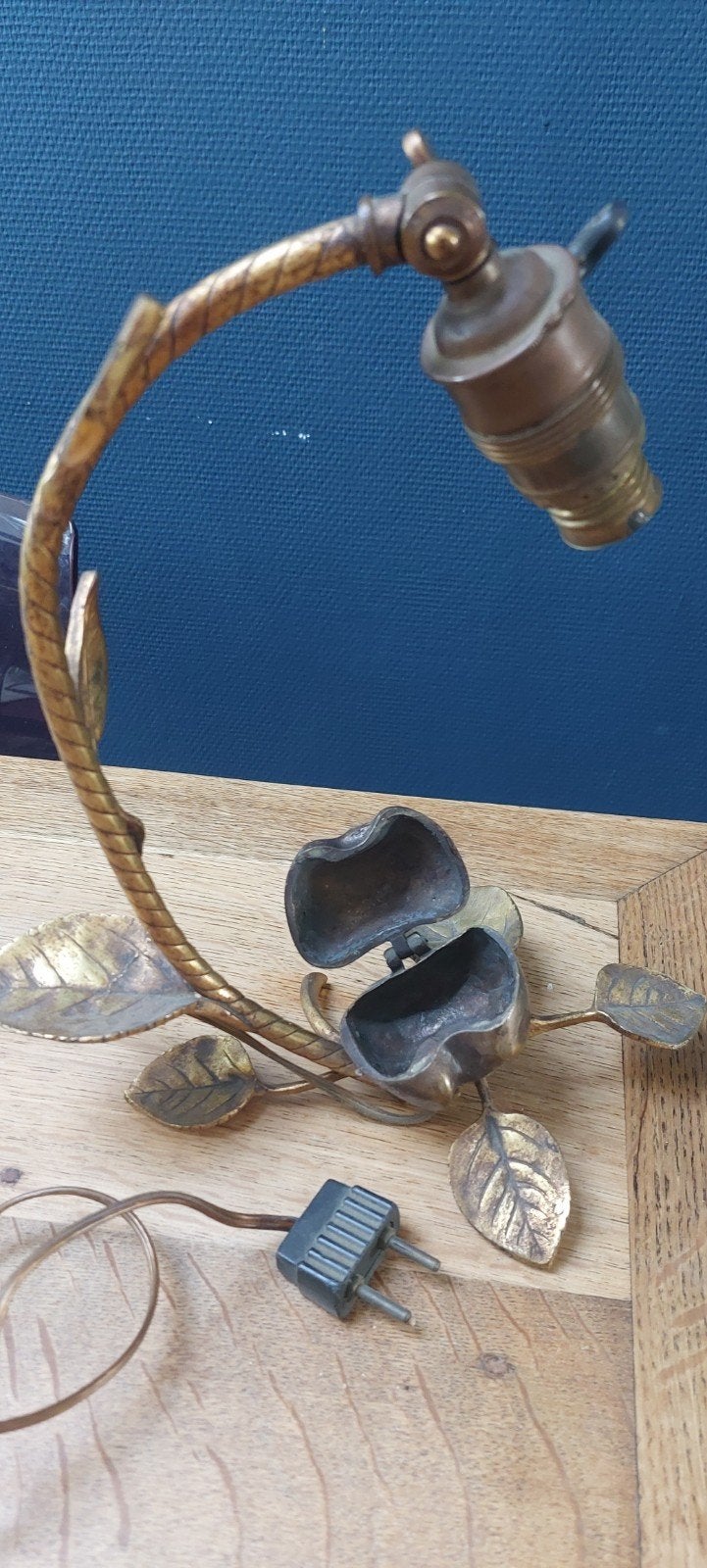 Superbe lampe vintage, Antiquités & Art, Enlèvement ou Envoi