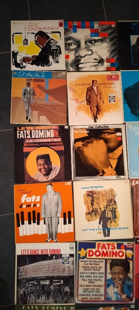 Fats Domino – collectie van 18 lp’s, CD & DVD, Autres genres, Enlèvement, Utilisé, LP