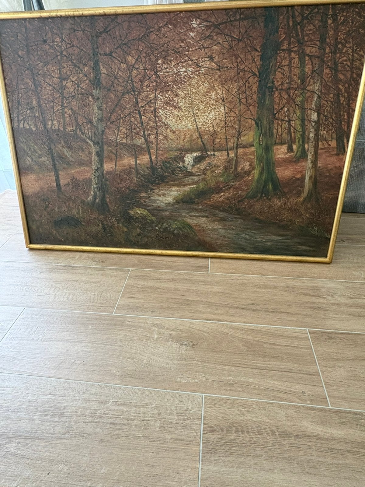Schilderij, Antiek en Kunst, Kunst | Schilderijen | Klassiek, Ophalen, Gesigneerd, Landschap