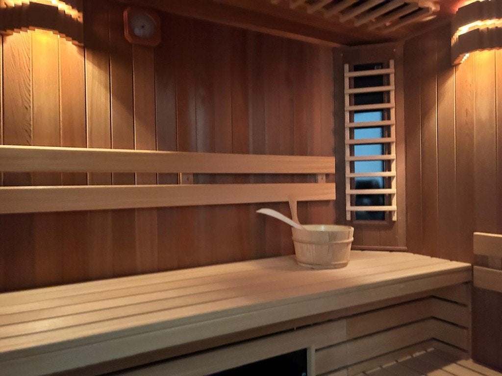 Sauna infrarouge pour 3 personnes (il faut aller vite), Sauna complet, Comme neuf, Enlèvement, Infrarouge