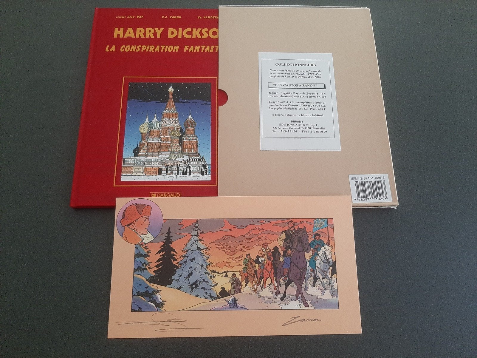 Harry Dickson : La conspiration fantastique TT 1999 NEUF, Livres, Enlèvement ou Envoi