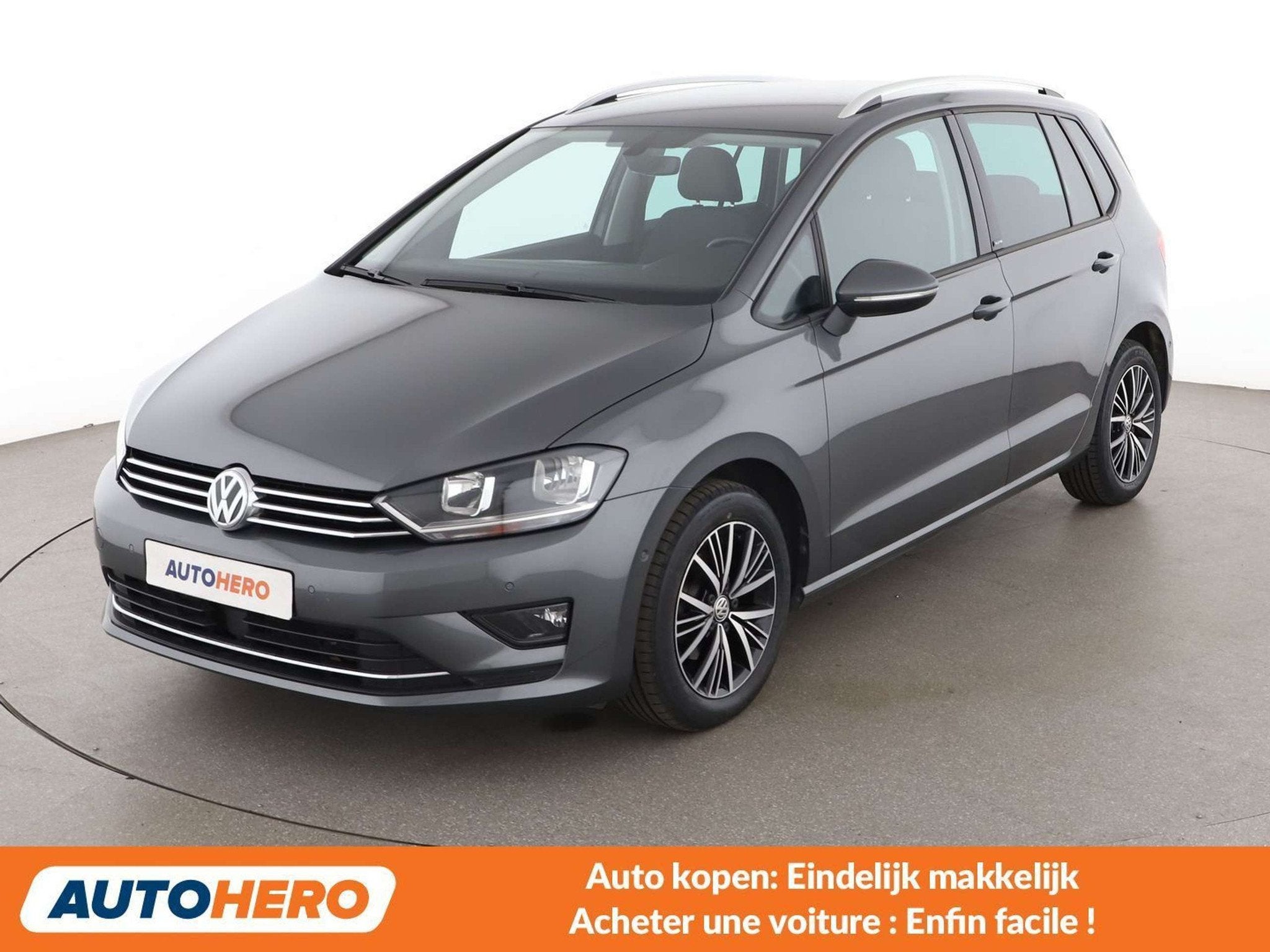 Volkswagen Golf Sportsvan 1.2 TSI Allstar BlueMotion Tech, Auto's, Stof, Gebruikt, Zwart, 1350 kg