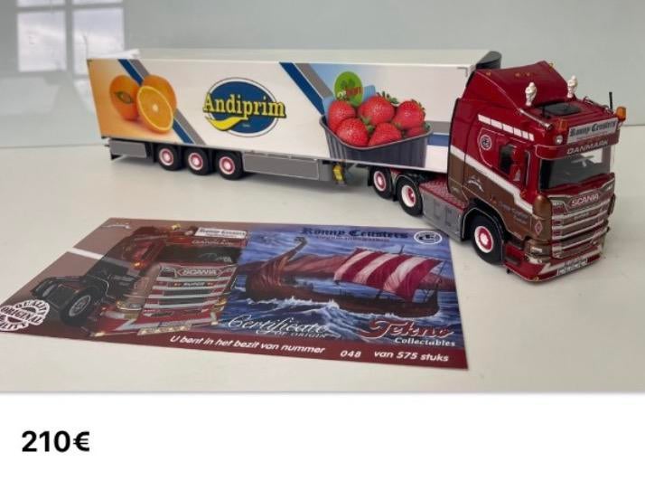 Tekno Scania ceusters, Ophalen, Zo goed als nieuw, Bus of Vrachtwagen, Tekno