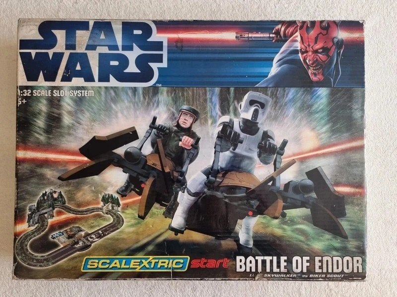 Scalextric Star Wars Battle of Endor set, Kinderen en Baby's, Speelgoed | Duplo en Lego, Ophalen of Verzenden, Gebruikt, Star Wars