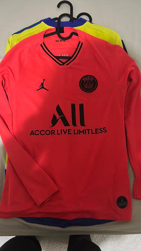 PSG Nike Jordan shirt met lange mouwen, Ophalen of Verzenden, Zo goed als nieuw, Shirt