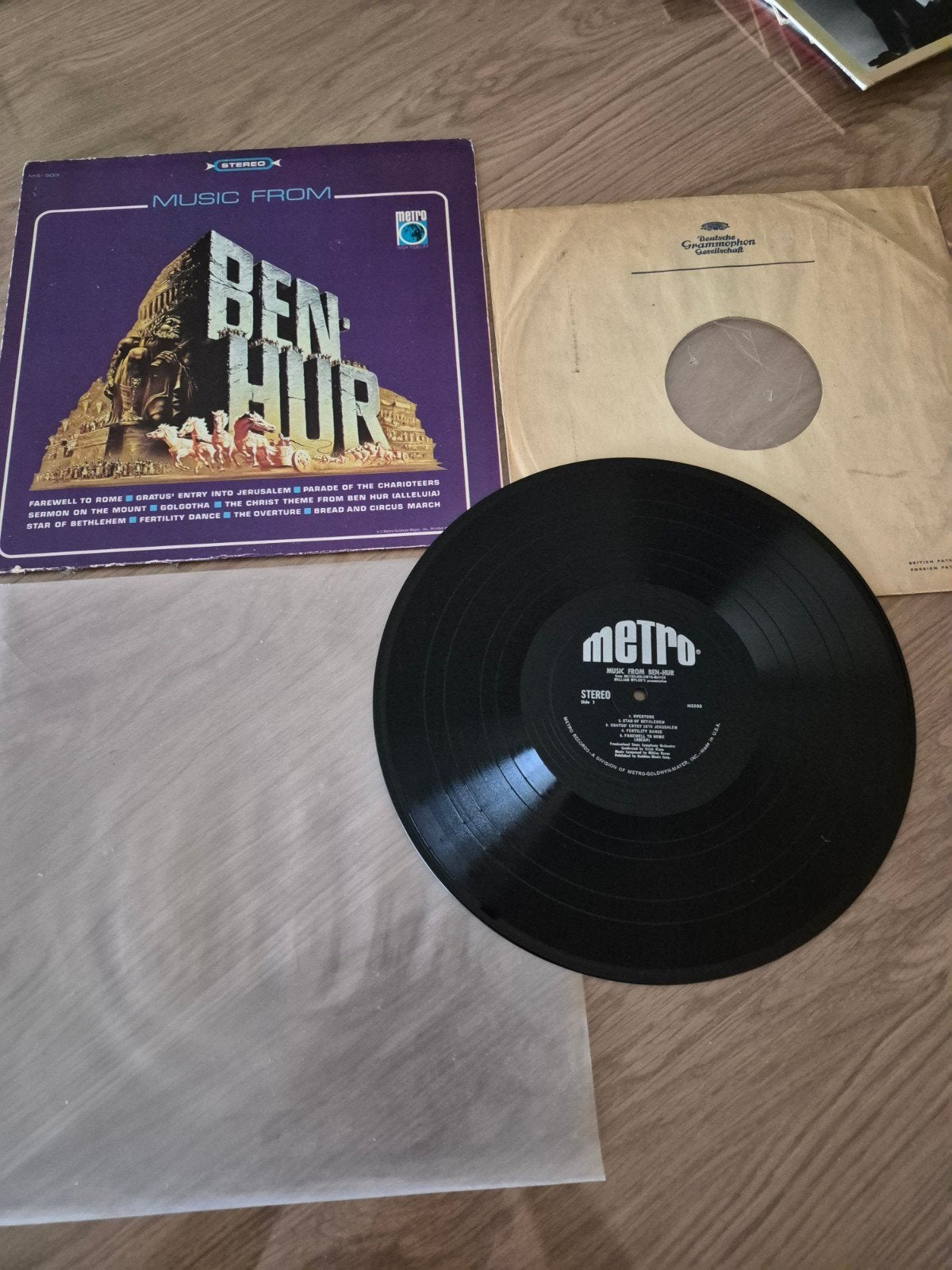 Ben-Hur LP, CD & DVD, Vinyles | Musiques de film & Bandes son, Enlèvement ou Envoi, LP
