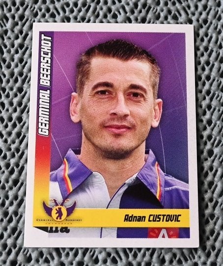 Panini Football 2011 Germinal Beerschot / Adnan Custovic, Verzamelen, Sportartikelen en Voetbal, Verzenden, Nieuw, Poster, Plaatje of Sticker