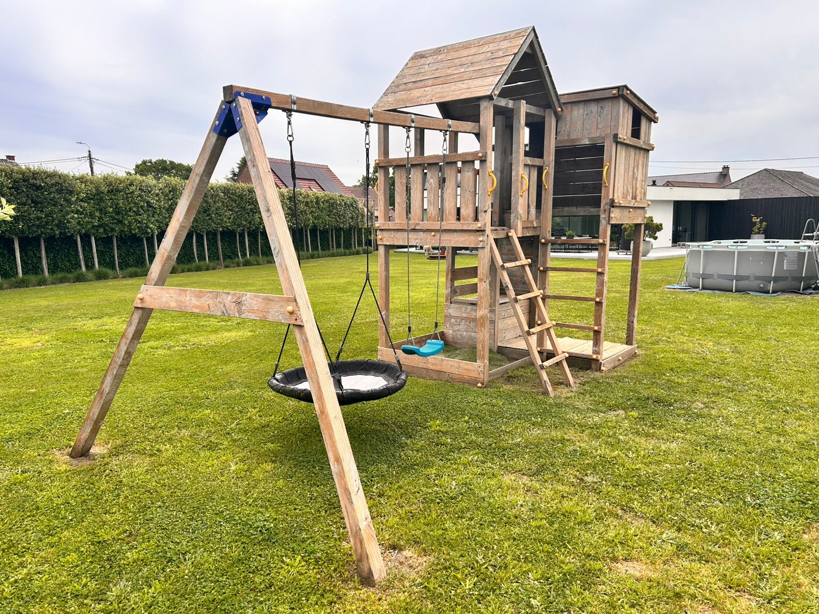 Wickie speeltuig, Ophalen, Gebruikt, Hout