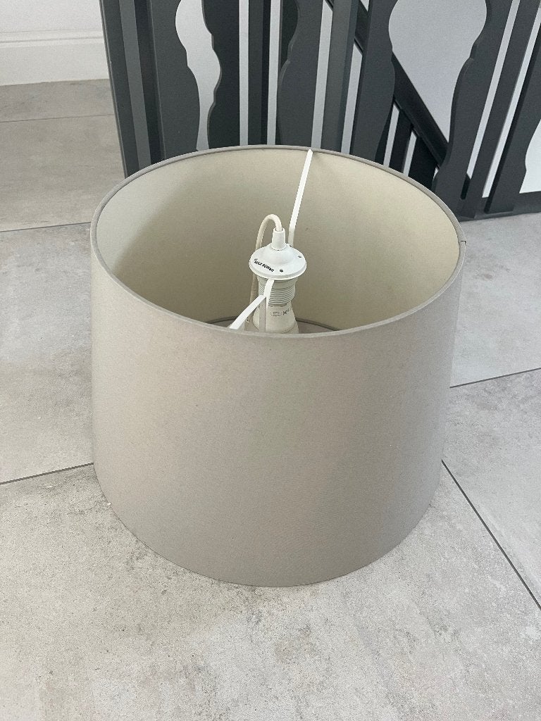abat-jour, Maison & Meubles, Lampes | Abat-jour, Plastique, Beige, Rond, Enlèvement