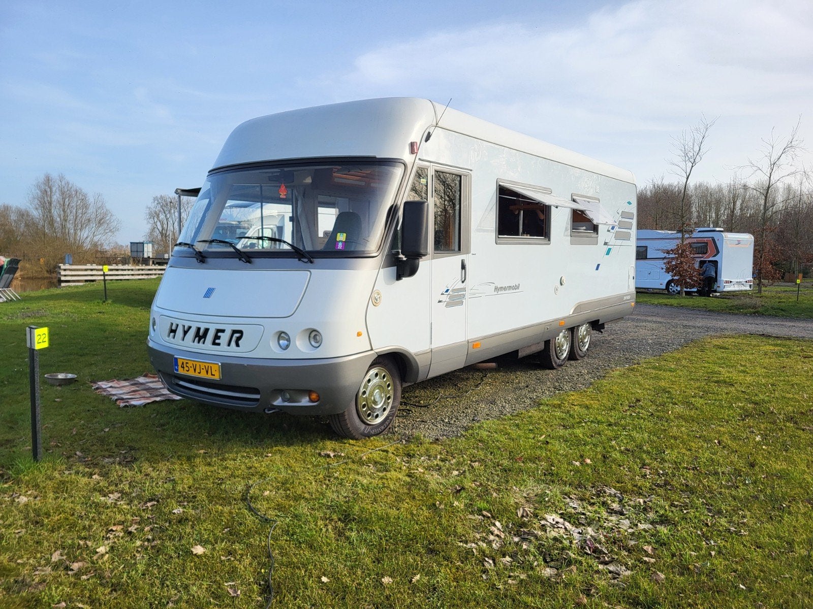 Mobil-home Hymer E690, Particulier, Auvent, Hymer