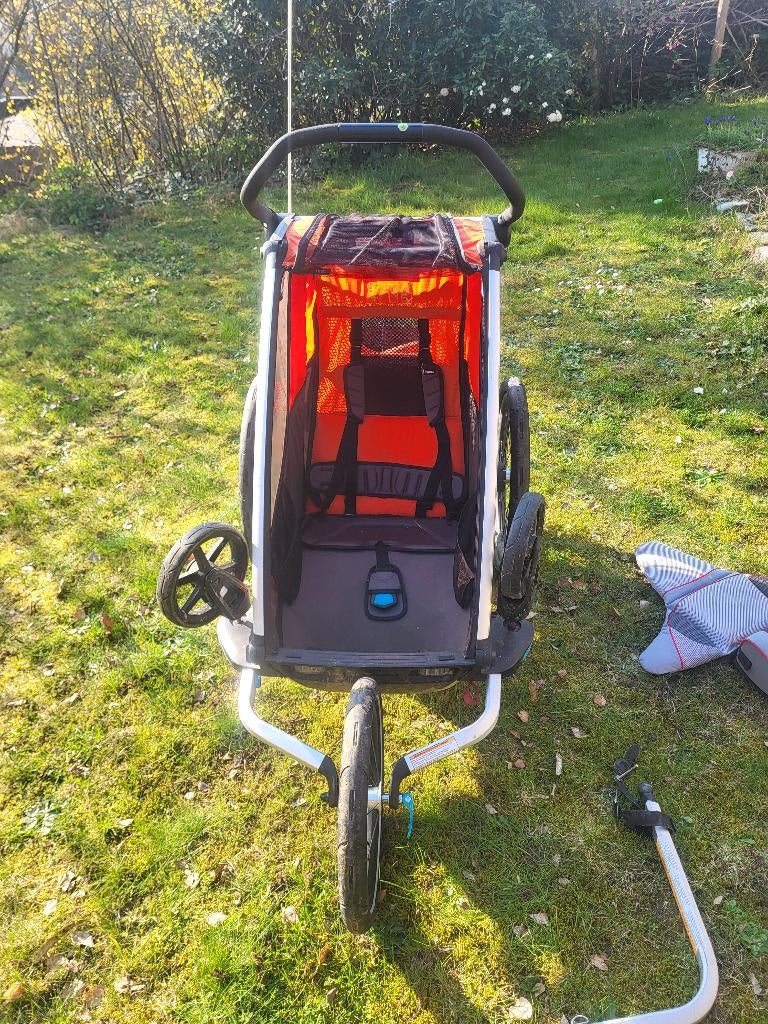 Thule Chariot Cross 1 (2019) — très bon état, 40 à 60 kg, Enlèvement, Utilisé, Thule / Chariot