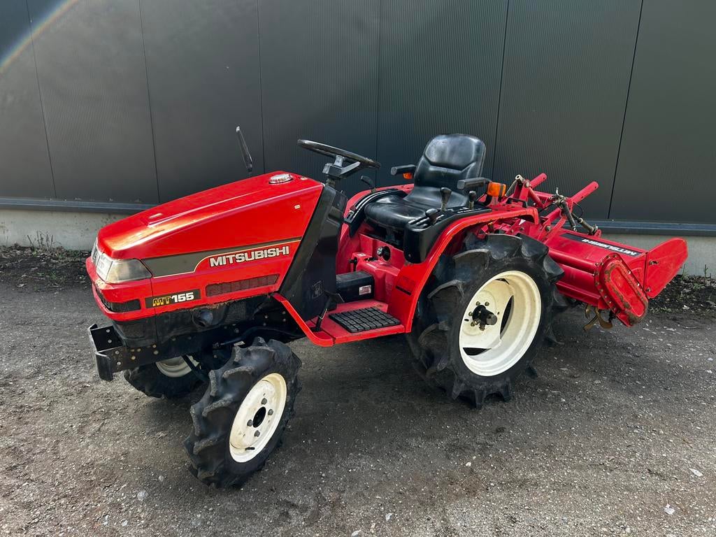Mitsubishi MT155 18cv 4x4 avec cutter, Enlèvement