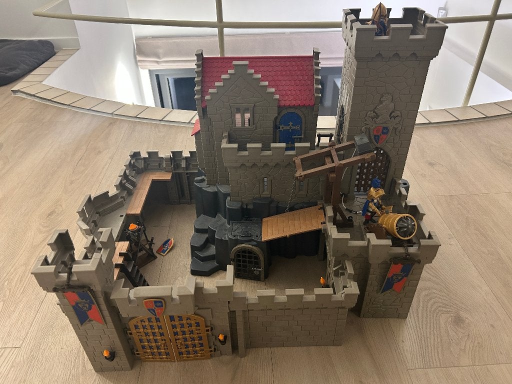 playmobil ridderkasteel, Ophalen, Gebruikt, Gebouw, Complete set