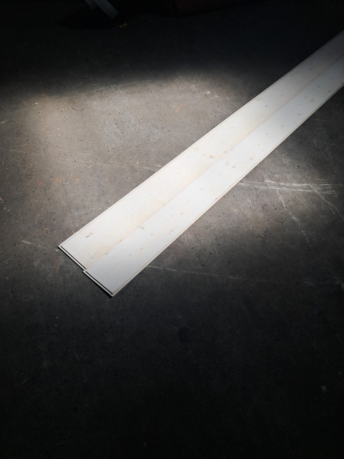Imberty houten plancetten wit 25 m2, Ophalen