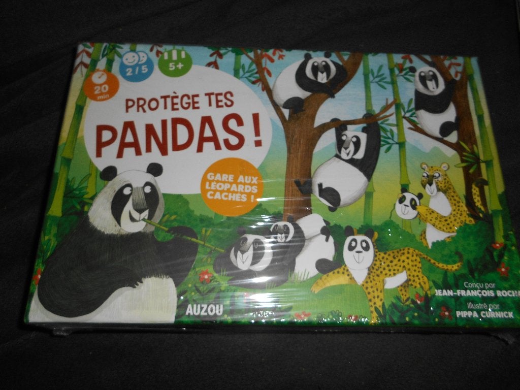 Auzou jeu Protège tes Pandas ! ( neuf), Enlèvement ou Envoi
