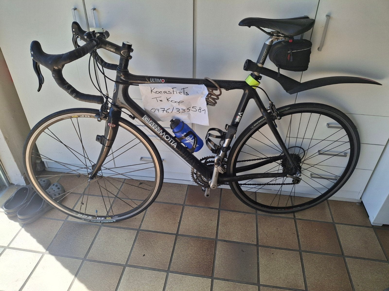 Koersfiets GIANMOTTA CARBON, Fietsen en Brommers, Fietsen | Racefietsen, Ophalen, Carbon