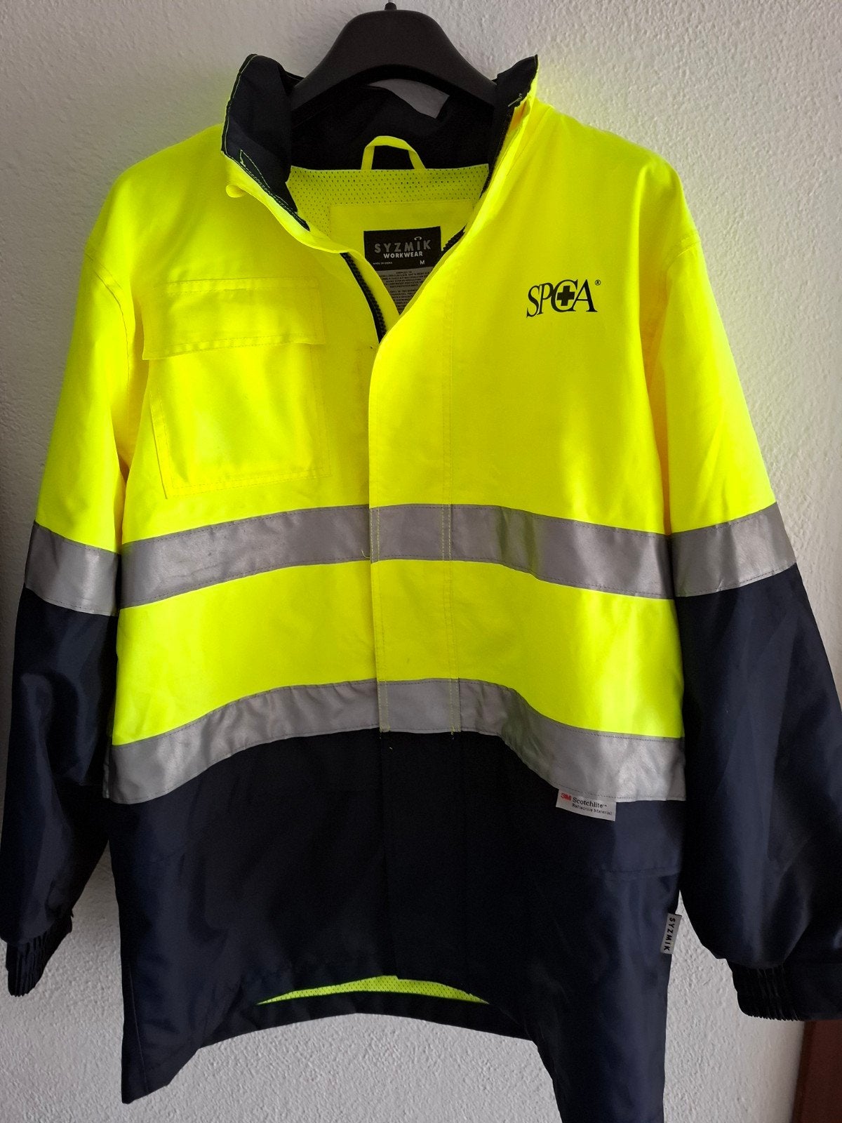 Waterdichte jas, Tuin en Terras, Werkkleding, Ophalen, Jas