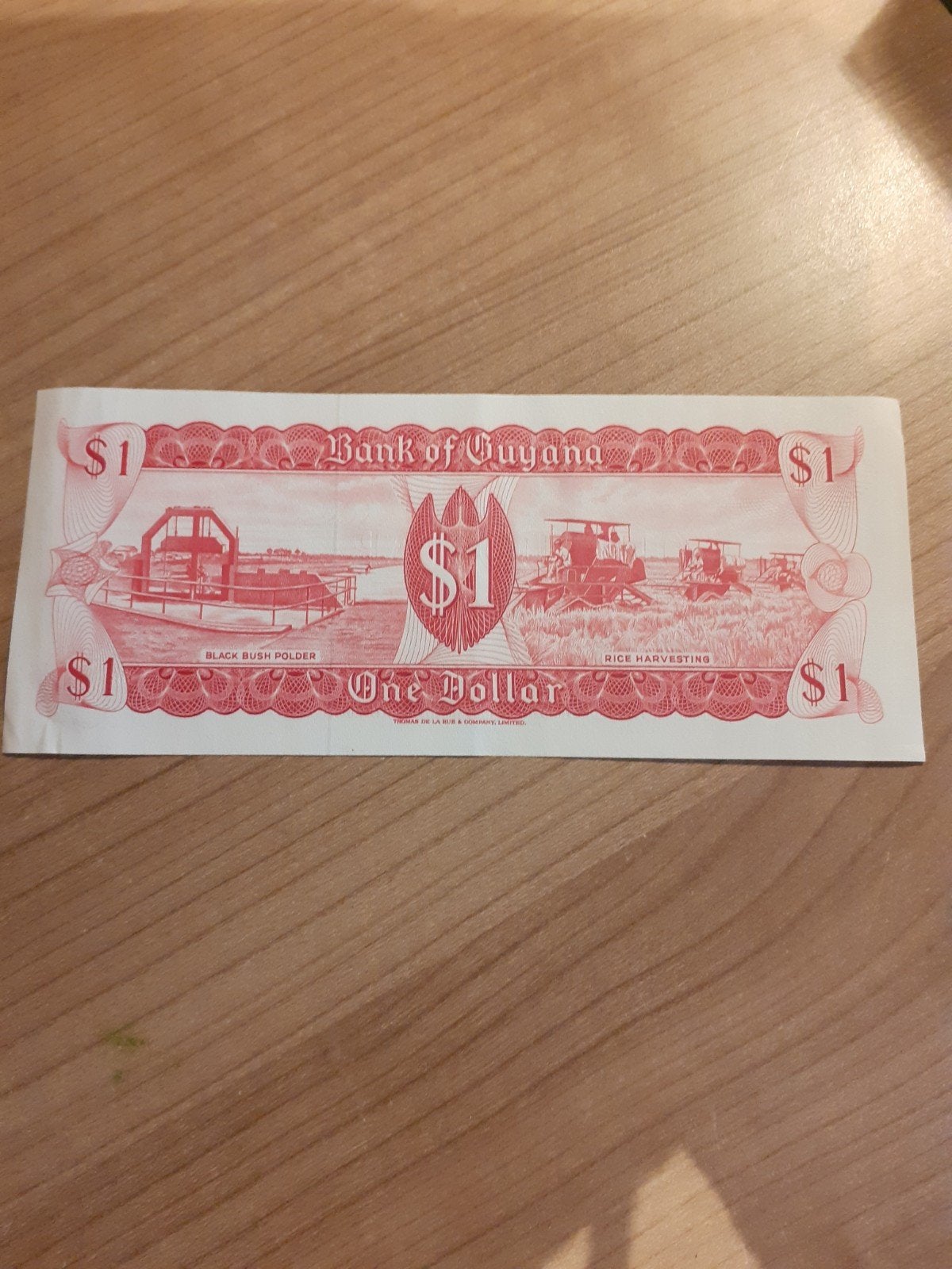 Biljet  Guyana, Timbres & Monnaies, Enlèvement