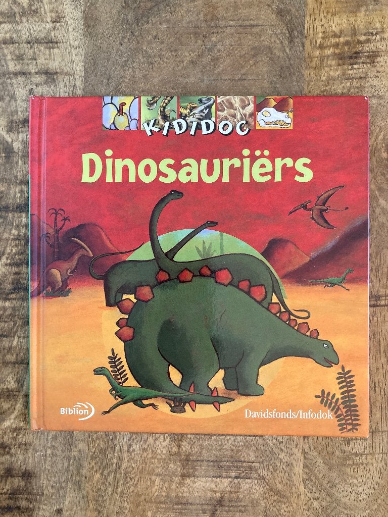 Kididoc - Dinosauriërs - Biblion, Boeken, Ophalen of Verzenden, Gelezen, Kididoc