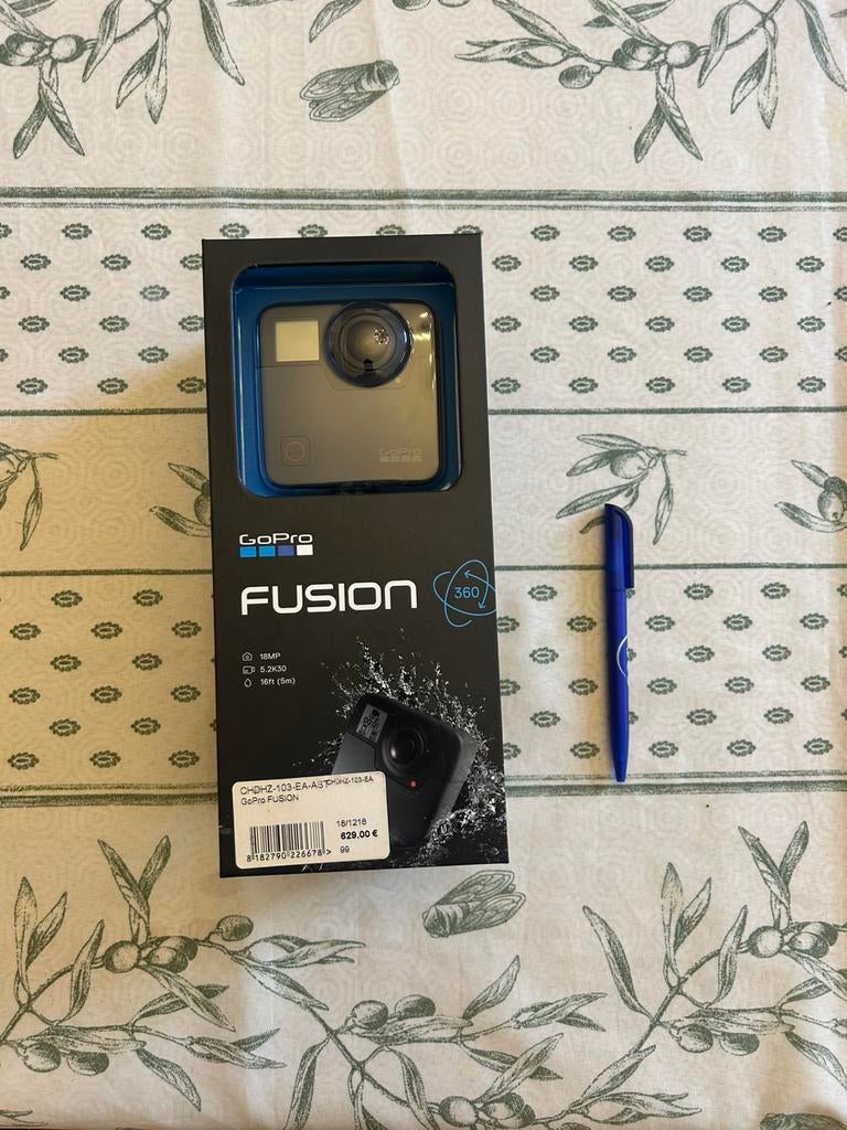 GoPro Fusion 360, TV, Hi-fi & Vidéo, Caméras action, Neuf, GoPro, Enlèvement ou Envoi