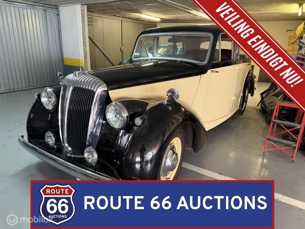 Daimler DB18 Consort Saloon | 1953 | Route 66 Auctions, Autos, Oldtimers & Ancêtres, Autres marques, Achat, Entreprise, Boîte manuelle