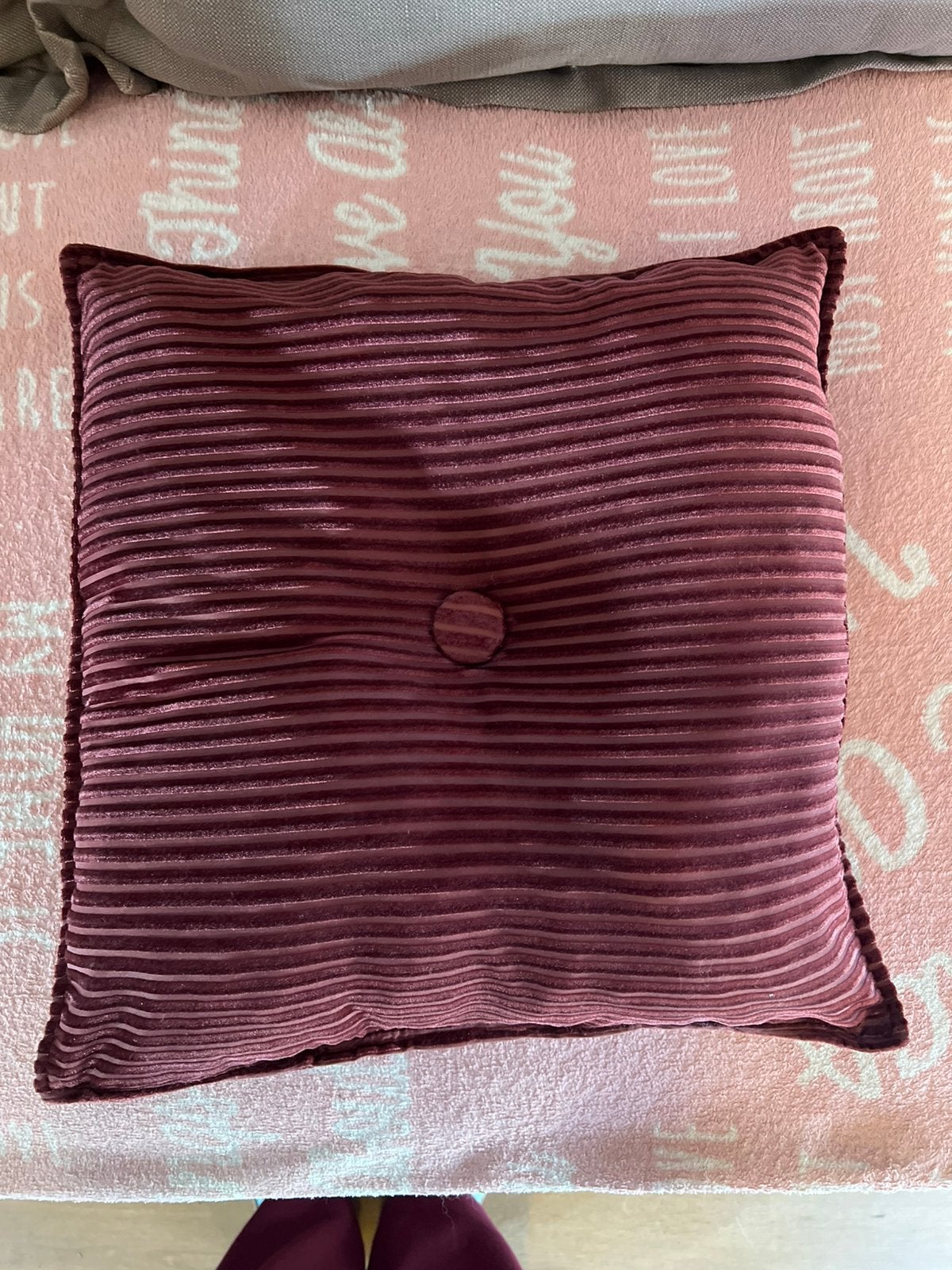 6 kleine kussens, Ophalen of Verzenden, Overige kleuren, Vierkant, Zitkussen