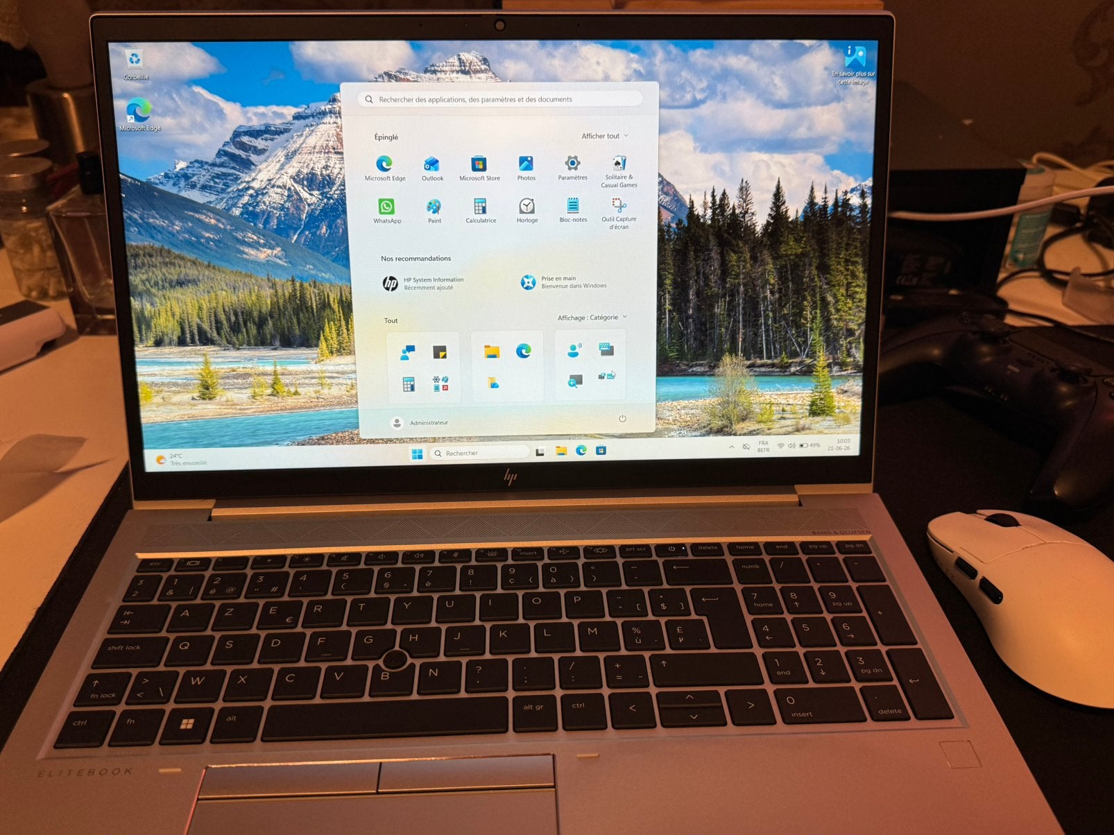 HP Elitebook G8-laptop, Computers en Software, Windows Laptops, Ophalen, Zo goed als nieuw