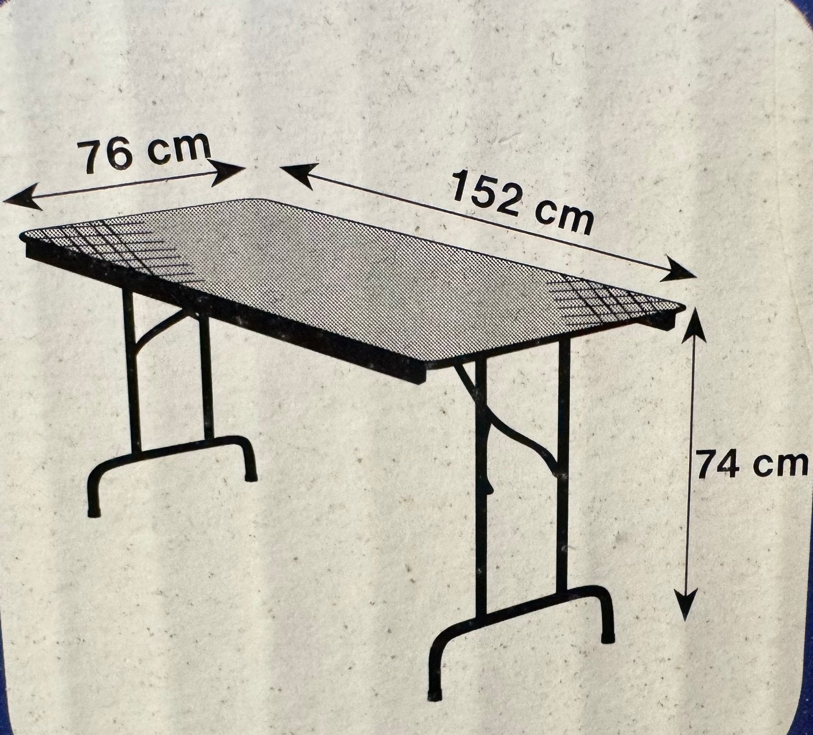 Inklaptafel - Bankettafel - inklapbaar -  tafel, Huis en Inrichting, Ophalen