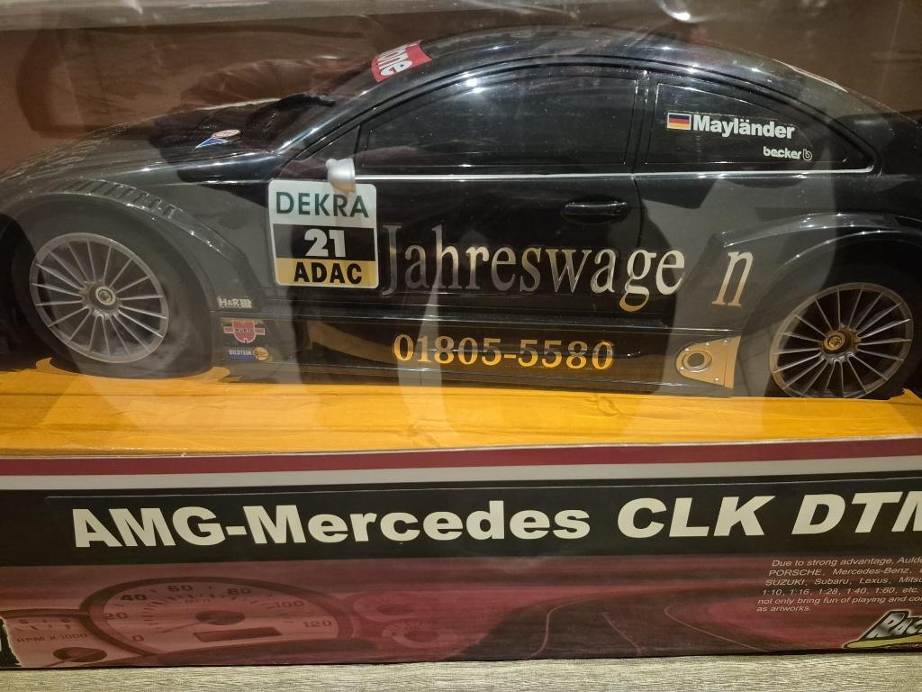 Auto afstandsbediening AMG MERCEDES CLK DTM Scale 1:10, Hobby en Vrije tijd, Modelauto's | 1:18, Ophalen, Nieuw, Auto, Overige merken